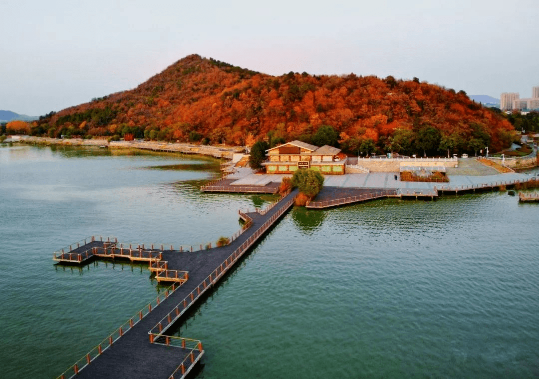 接下来,巢湖的山水是这样的_公园_景区_云水