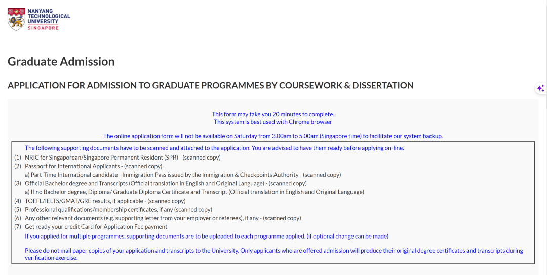 Ntu Transcripts Request NTU保姆级网申攻略,让你赢在申请季!_专业_工作_信息