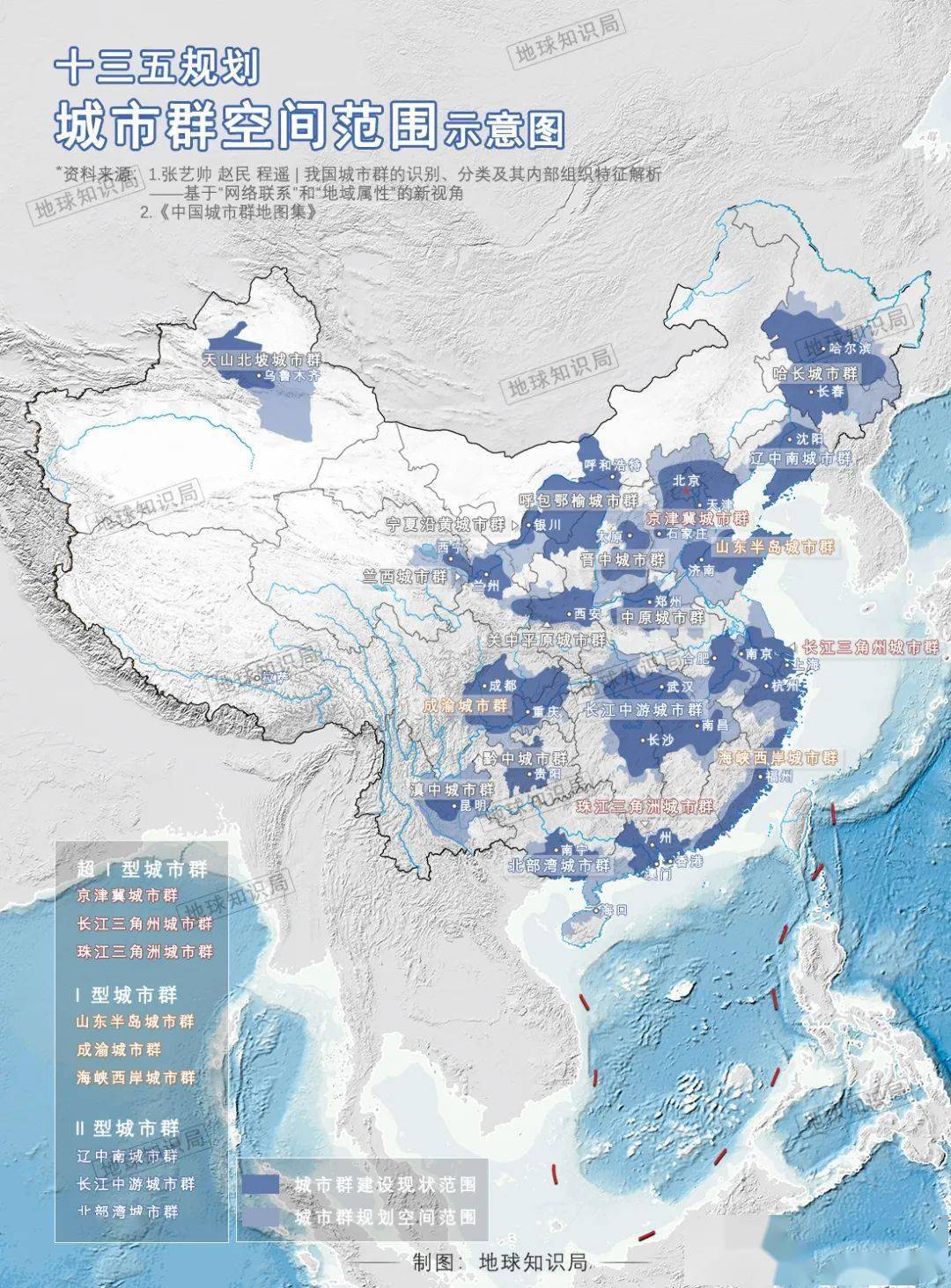 一览与地球知识局︱中国南北六省市比较,差距太大了!