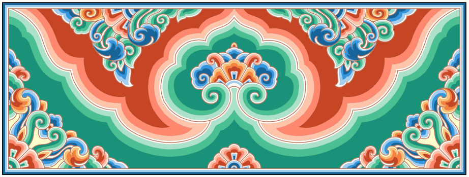 好书·新书 | 《中国古代建筑纹样》:复原中国古代建筑最典雅的彩画