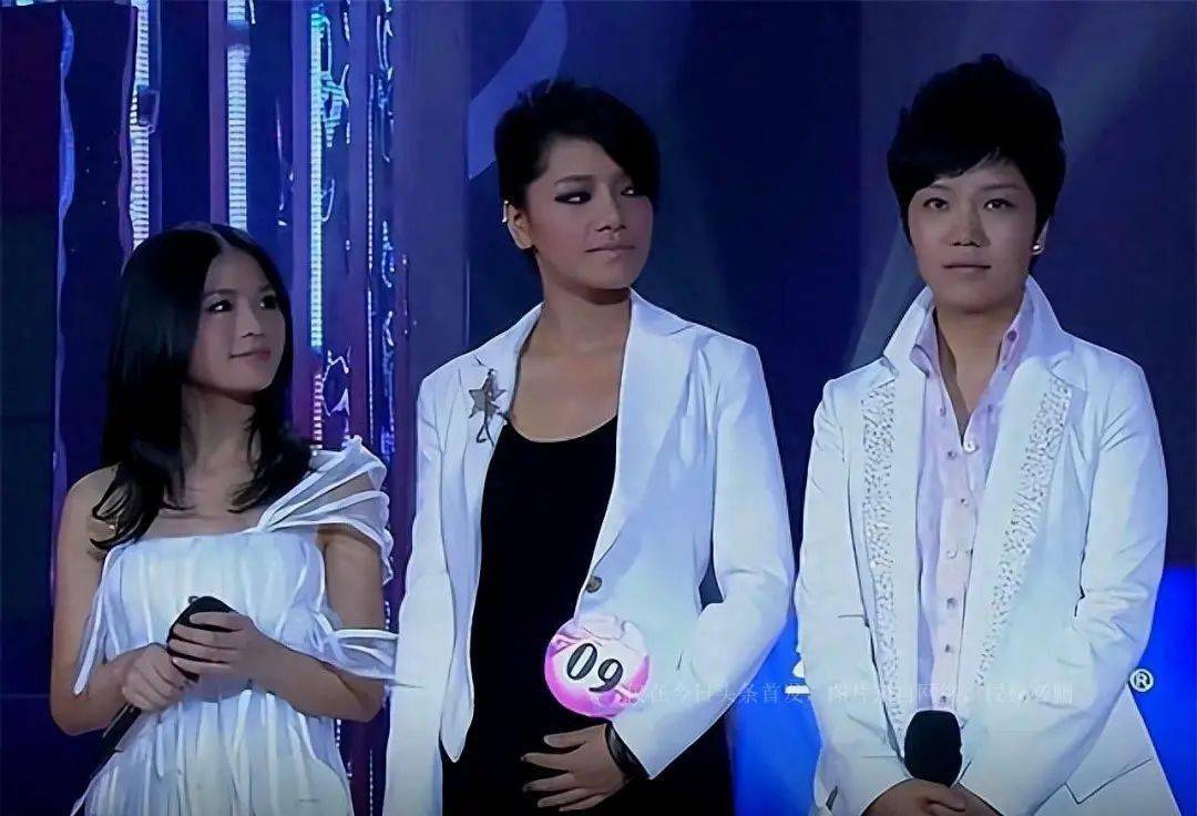 郁可唯是09快女十强中年龄最大的选手之一,尽管没有进入前三强,但她在