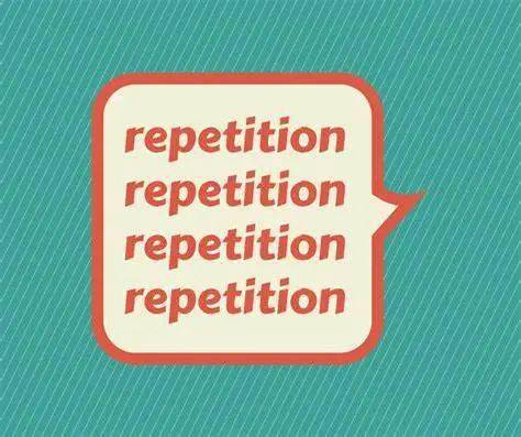 2,repetitiont: before someone takes it.