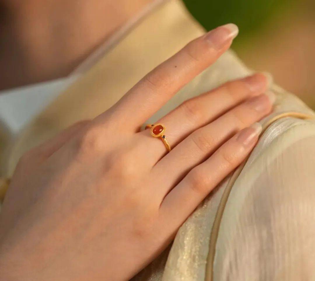 新中式黄金绝美我的天!_花丝_戒指_系列