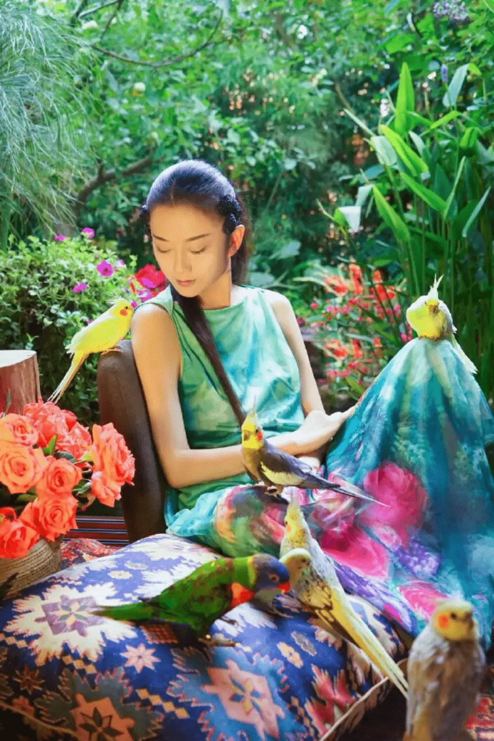 人间异类杨丽萍,30年不吃米饭,不生孩子,离婚21年前夫仍陪着她_舞蹈