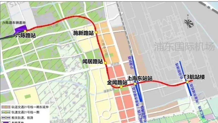 上海21号地铁线路图图片