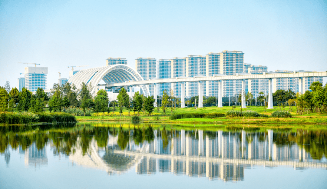 惊艳亮相!光谷中央生态大走廊