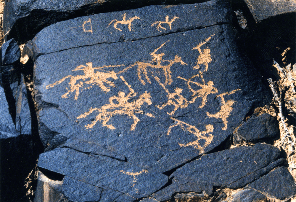 阿拉善岩画:岩石上的史诗 | 对谈_曼德拉山_王晓莉_艺术