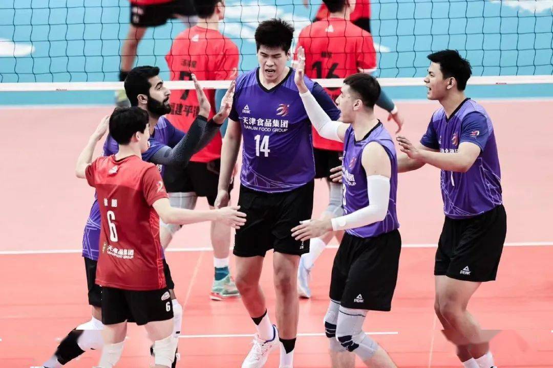 2023-2024中国男排超级联赛第二轮第11场福建队客场0:3不敌天津_食品
