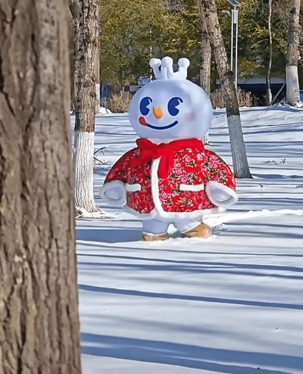 蜜雪冰城的雪王 3d模型图片