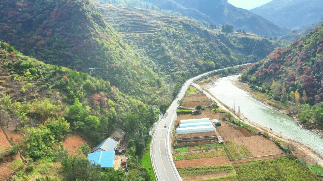 打卡242国道——山阳段三道河大桥_商洛_盘山公路_少景美
