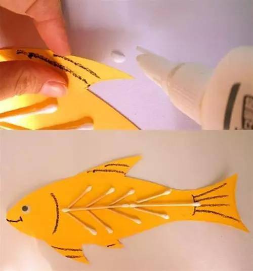 儿童剪纸鱼的剪法步骤图片
