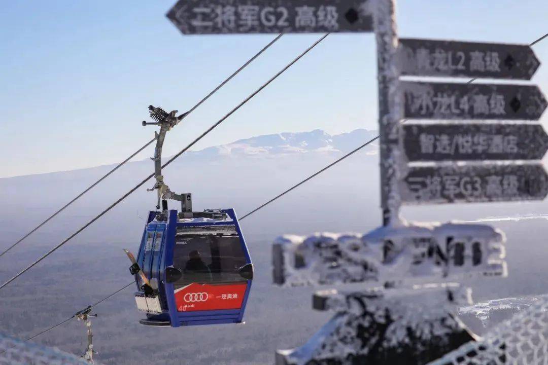 从抚松出发→长白山万达国际度假区(缆车观光,娱雪体验)→长白山白溪