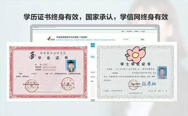 其毕业证书及学士学位证书样本如下所示↓ 中国高等教育学生信息网（http://www.chsi.co