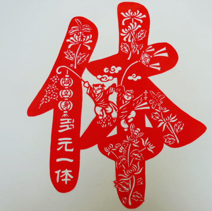 厉害了!剪纸艺术中的"铸牢中华民族共同体意识"_文化_杨爱_何平