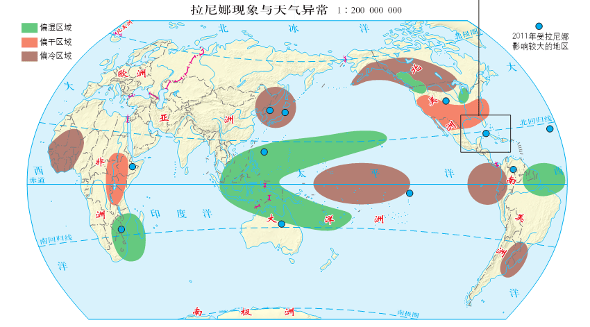 相反,熱帶季風氣候的季節差異則較為明顯,因此其雨季