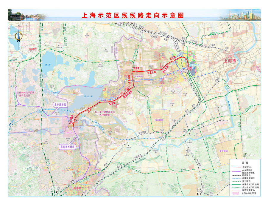 上海示范区1路线路图图片