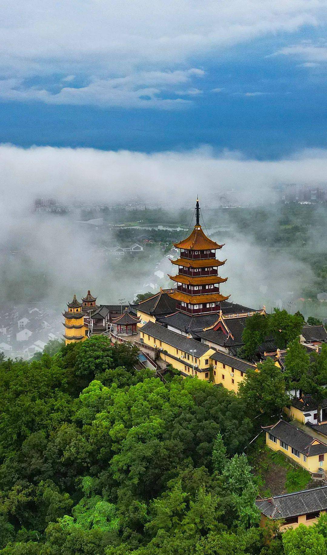 江苏南通海门蛎岈山图片