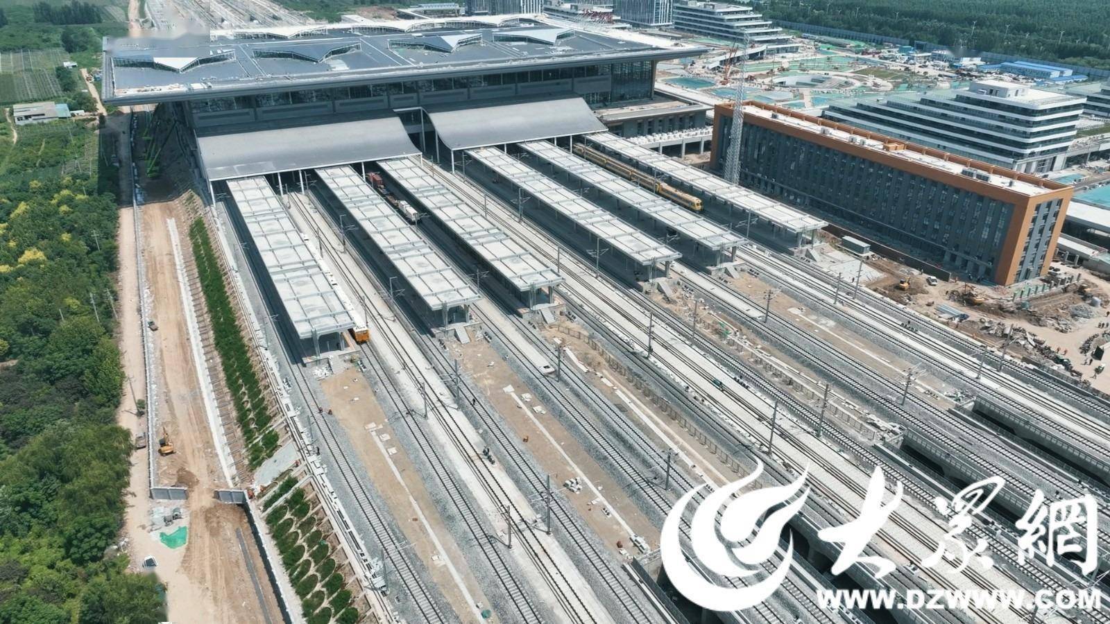 济郑高铁聊城西站航拍图"聊城是重要的工业城市,需要高精尖的技术信息