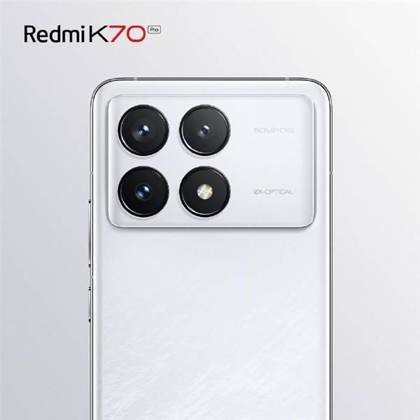Redmi K70 Pro新晴雪配色出炉：冰川银纹配白色玻璃机身超吸睛(图6)