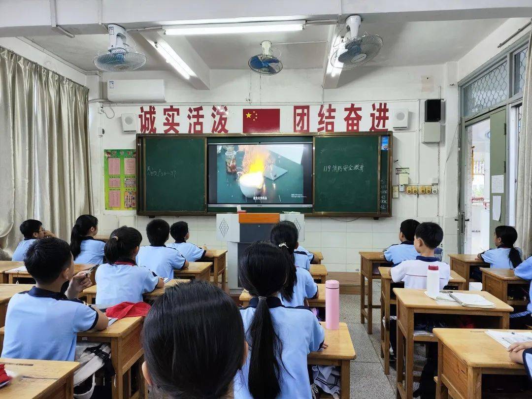 预防为主 生命至上 | 蓬中华侨小学开展消防安全宣传月系列活动_火灾