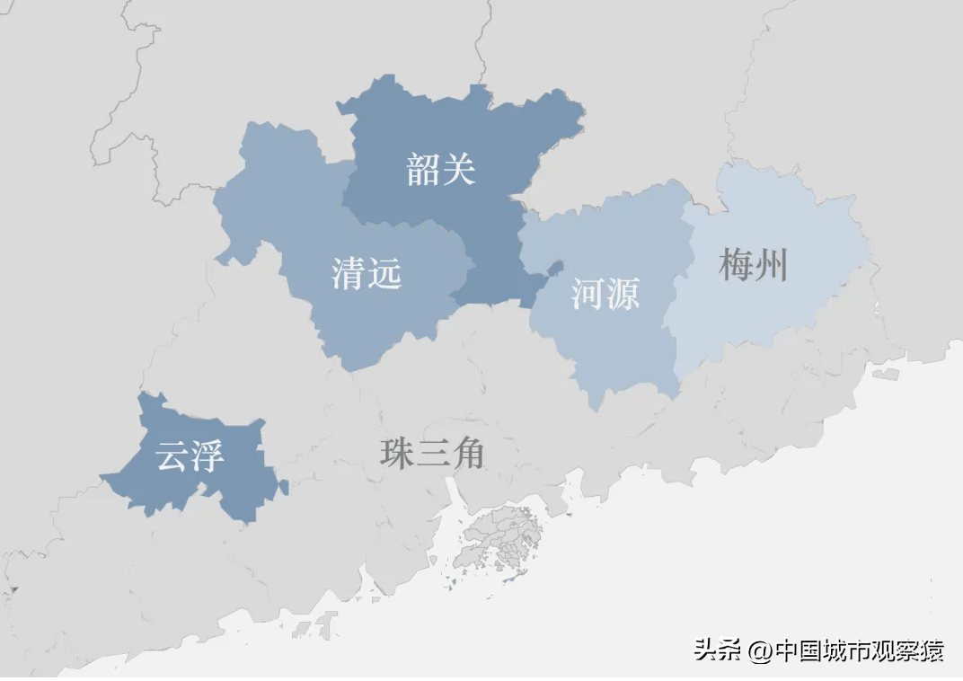 梅州被踢出都市圈?_粵北_發展_廣東省