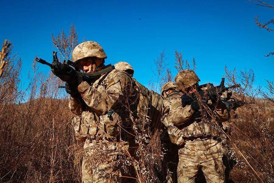 仔细看荒漠迷彩和野外丛林的组合_侦察_阵地_作战能力