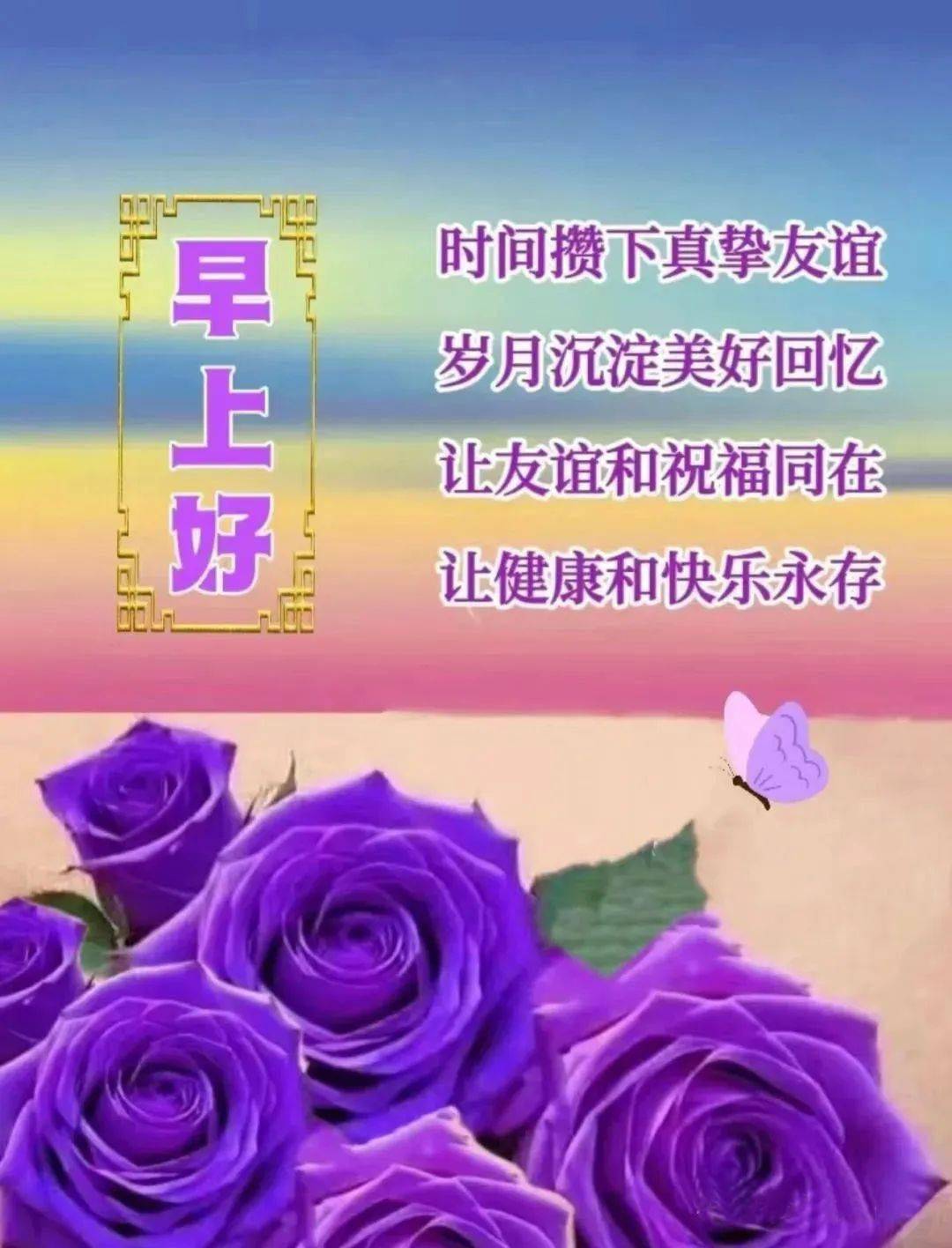 祝福常有问候常至;情谊更浓,缘分更深,把最美好的祝福,送给我最牵挂