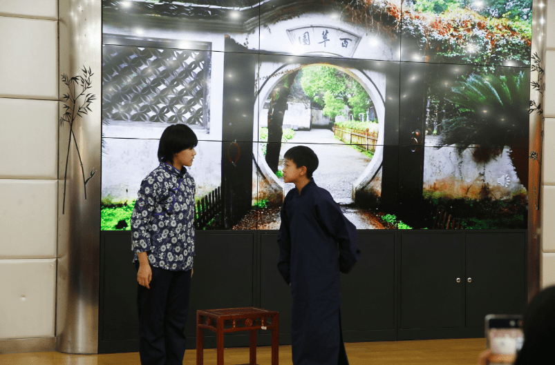 北京五中分校举办《朝花夕拾》阅读展示活动_经典_学子_习惯