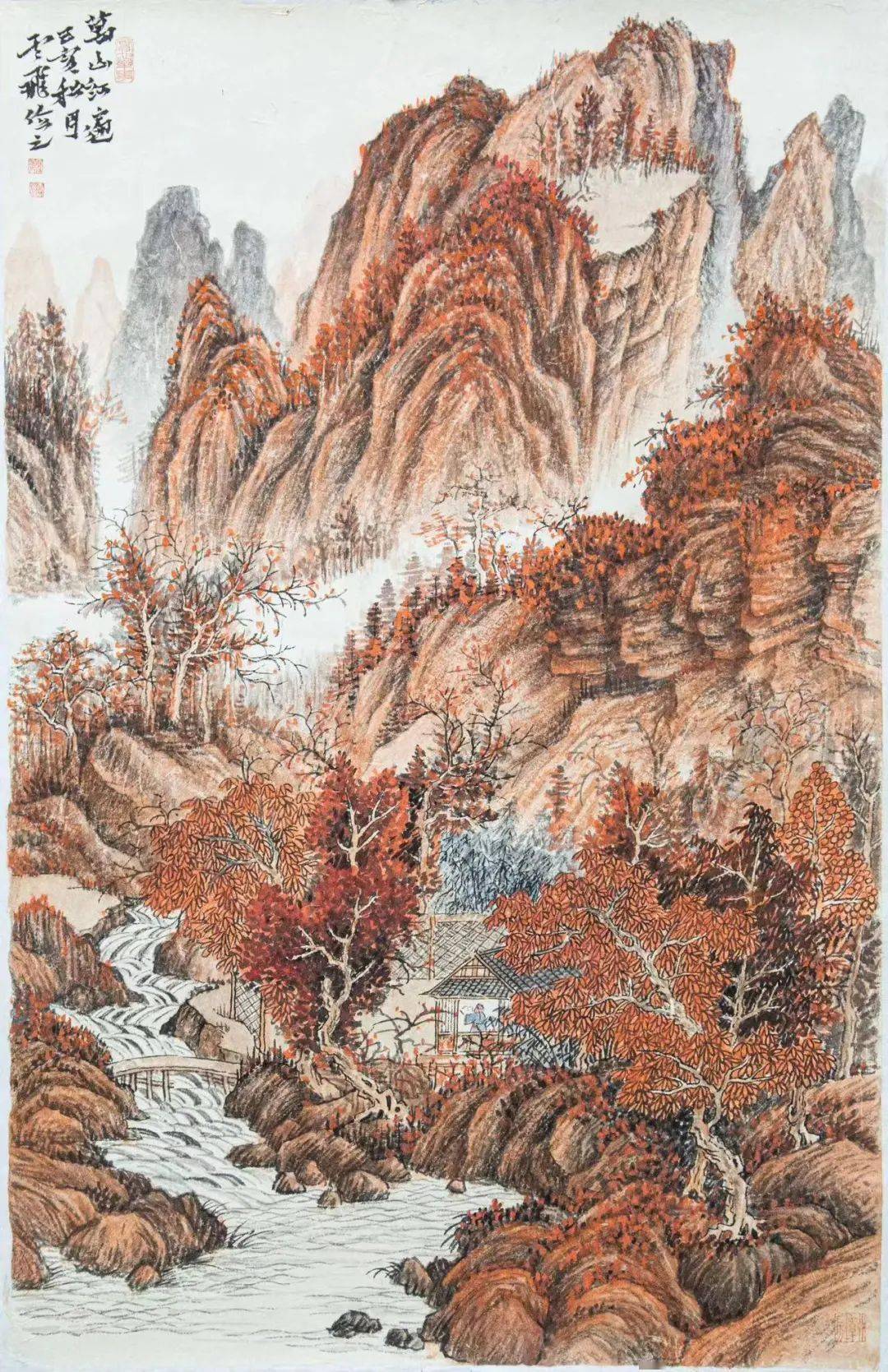 画家云飞山水画价格图片