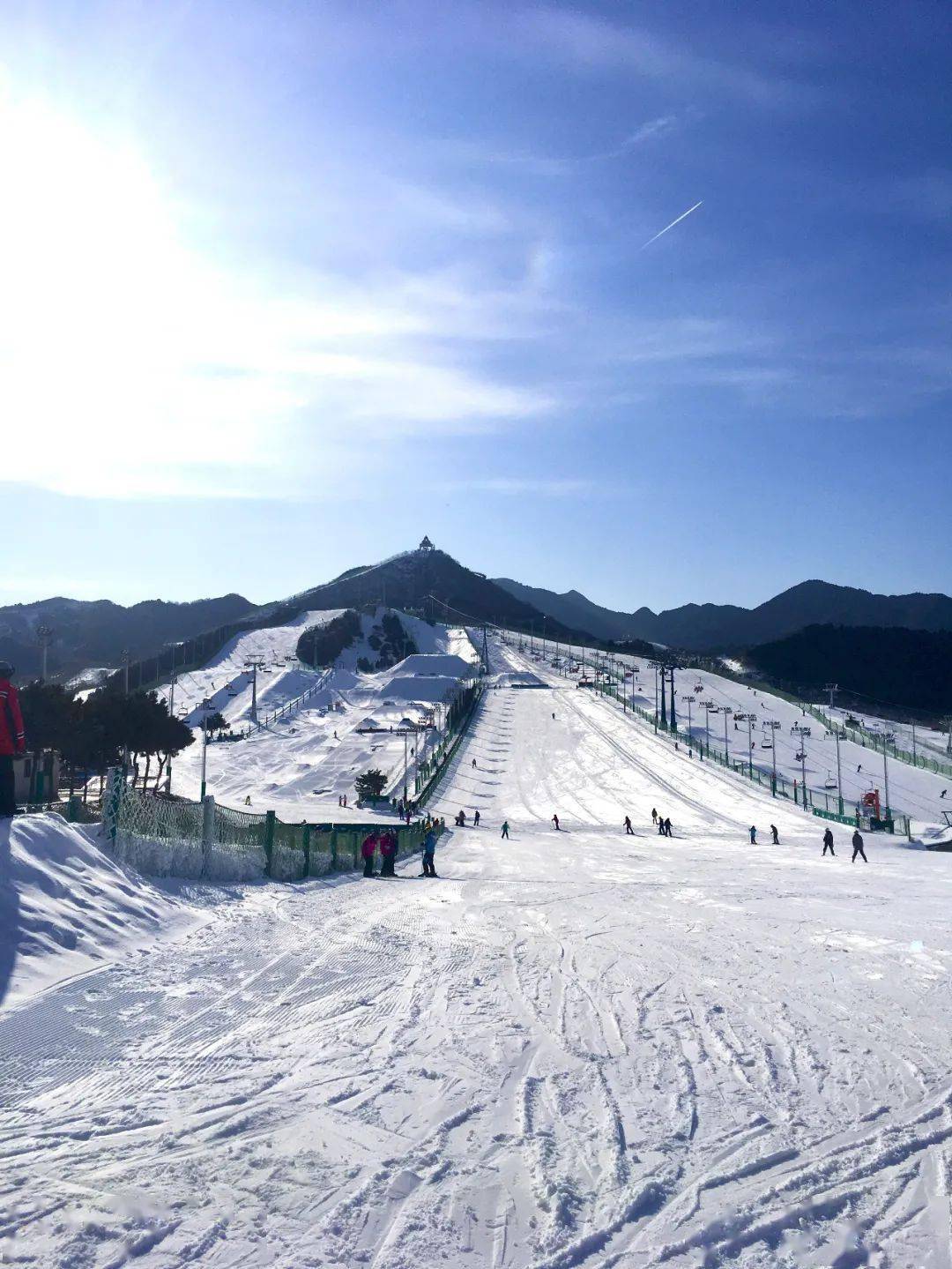 黄石滑雪场图片