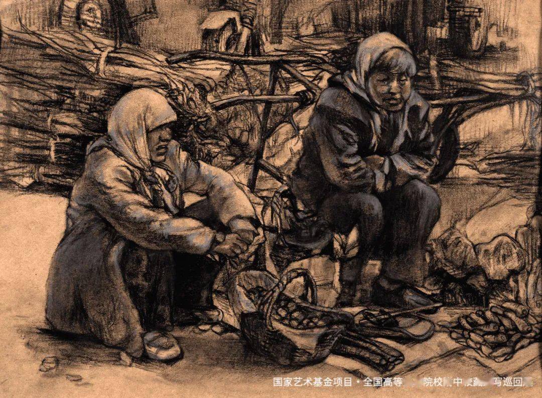 鲁迅美术学院附中速写(下)_cm_尺寸_指导老师