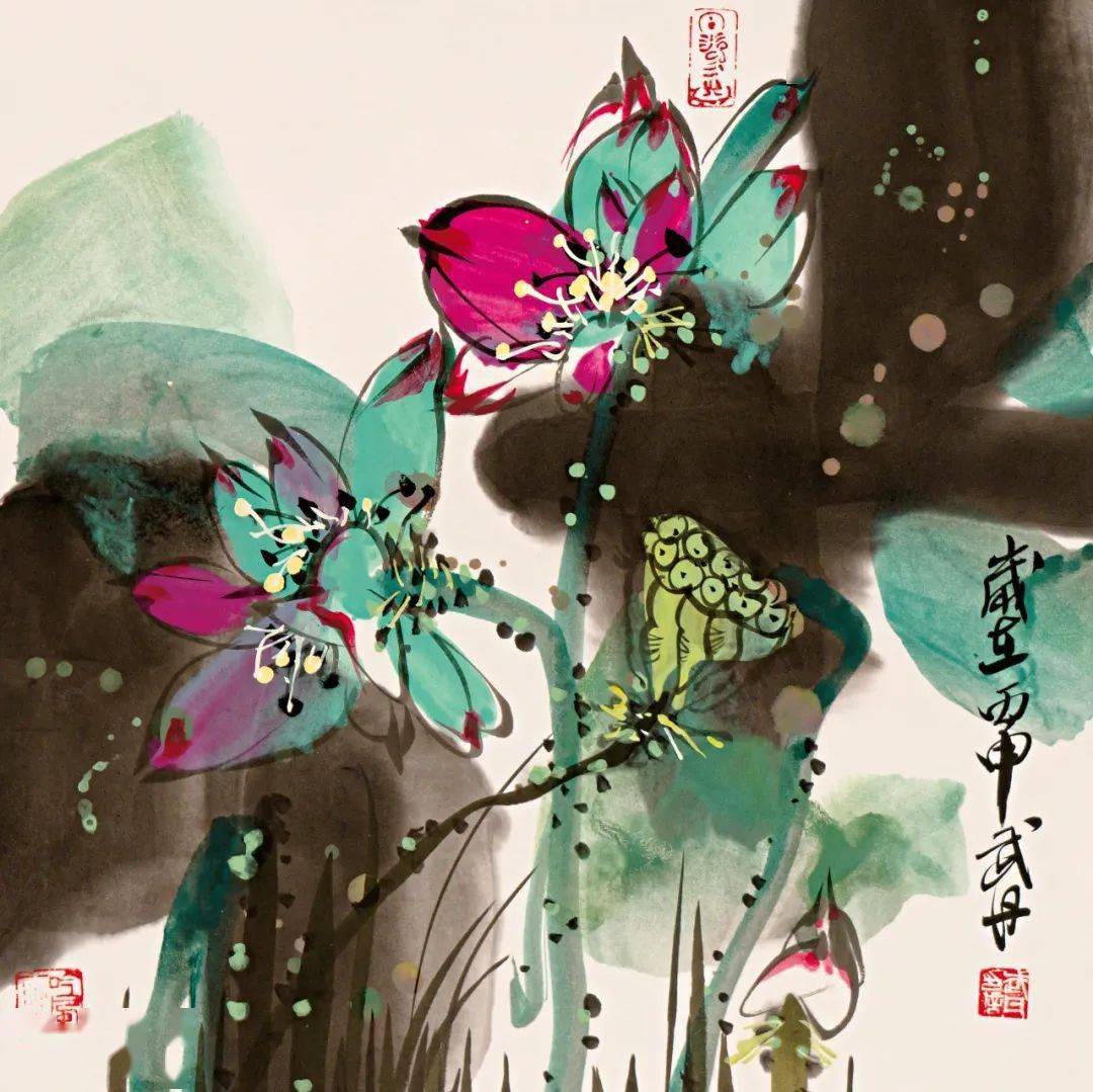 展讯 | 彩墨心莲