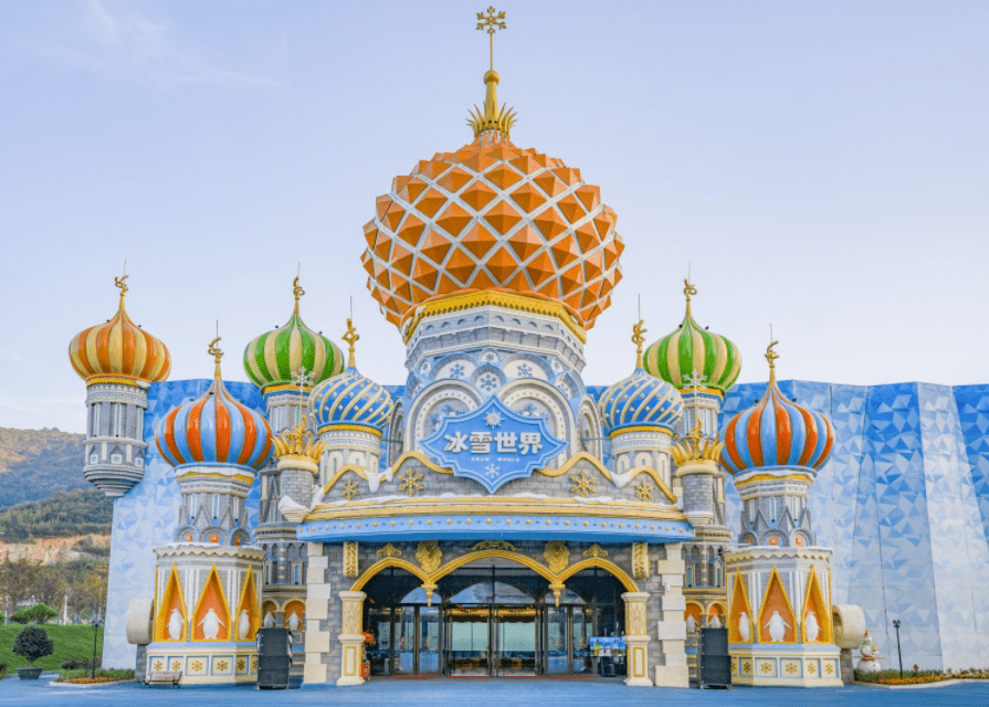 龙之梦冰雪世界总建筑面积达7.