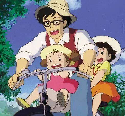 宫崎骏是造梦大师!_小梅_小月_爸爸