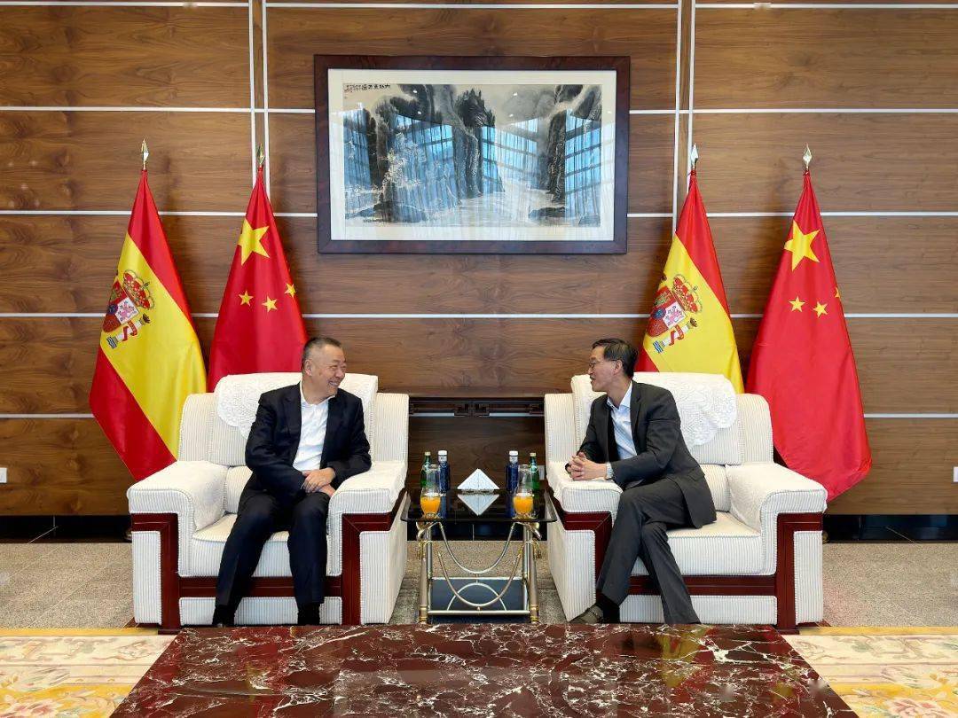 雷鸣山感谢中国驻西班牙大使馆长期以来给予三峡集团在西投资经营的