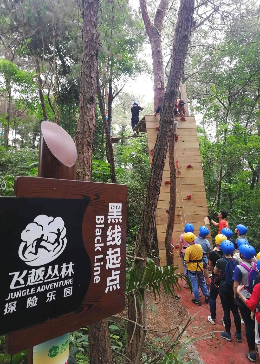 南宁这个超刺激的公园你去过了吗?_挑战_丛林_探险