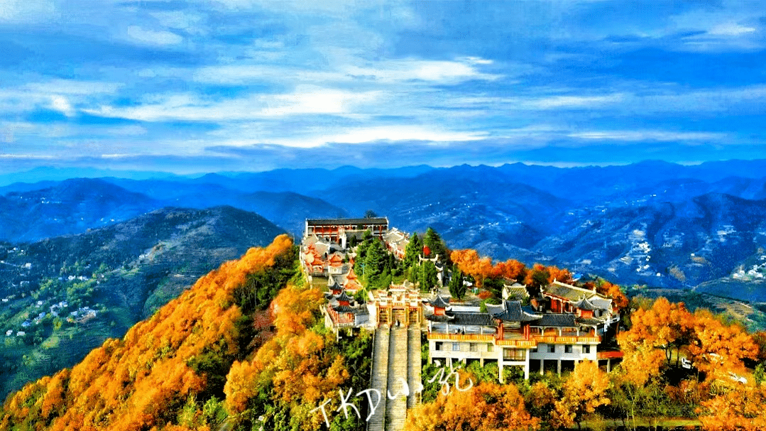 安康人家门口这座山风景独好!_龙王山_冬日_图片