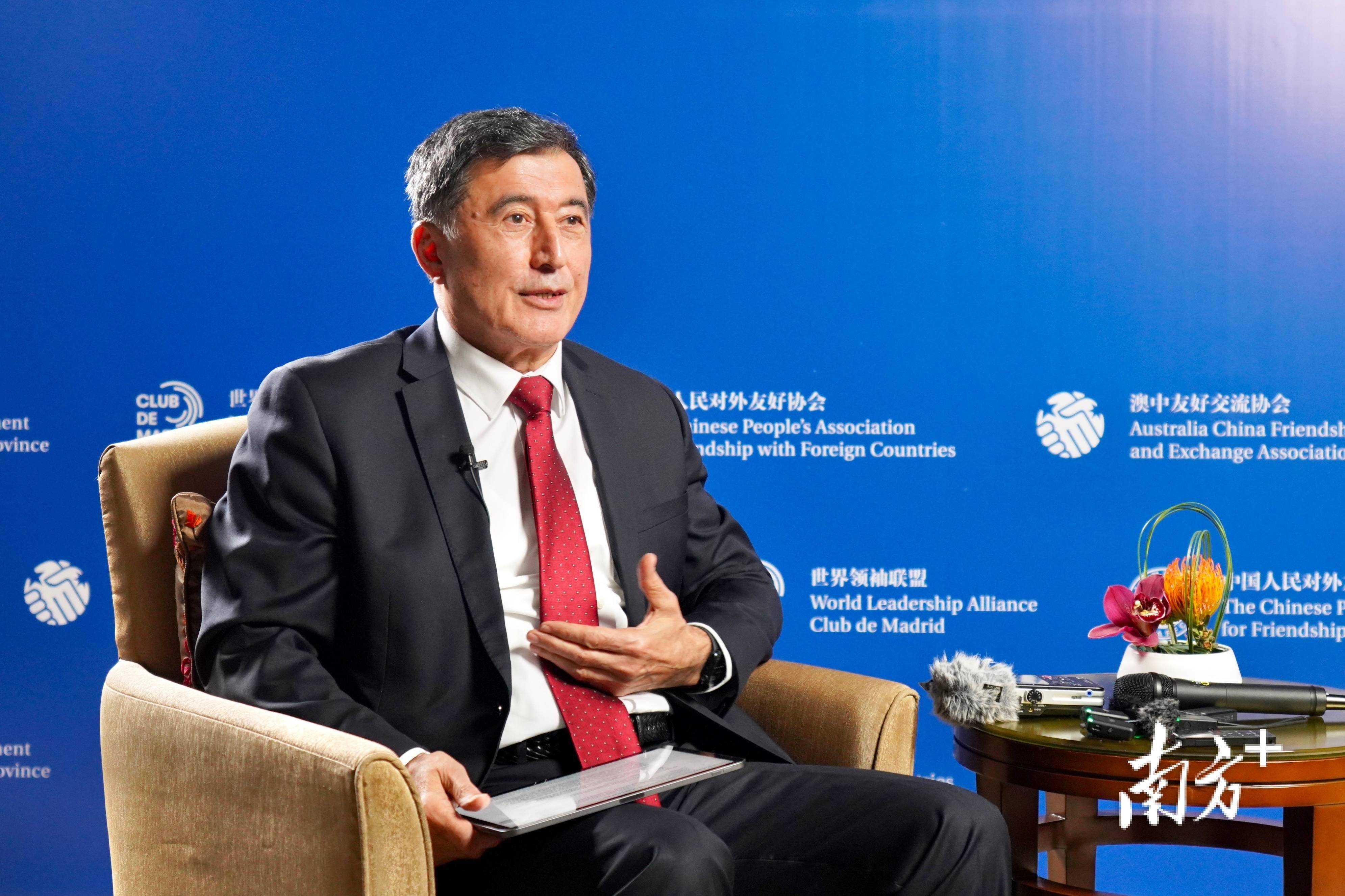 上合组织前秘书长:"一带一路"让我明白了什么叫"要想富,先修路"_发展