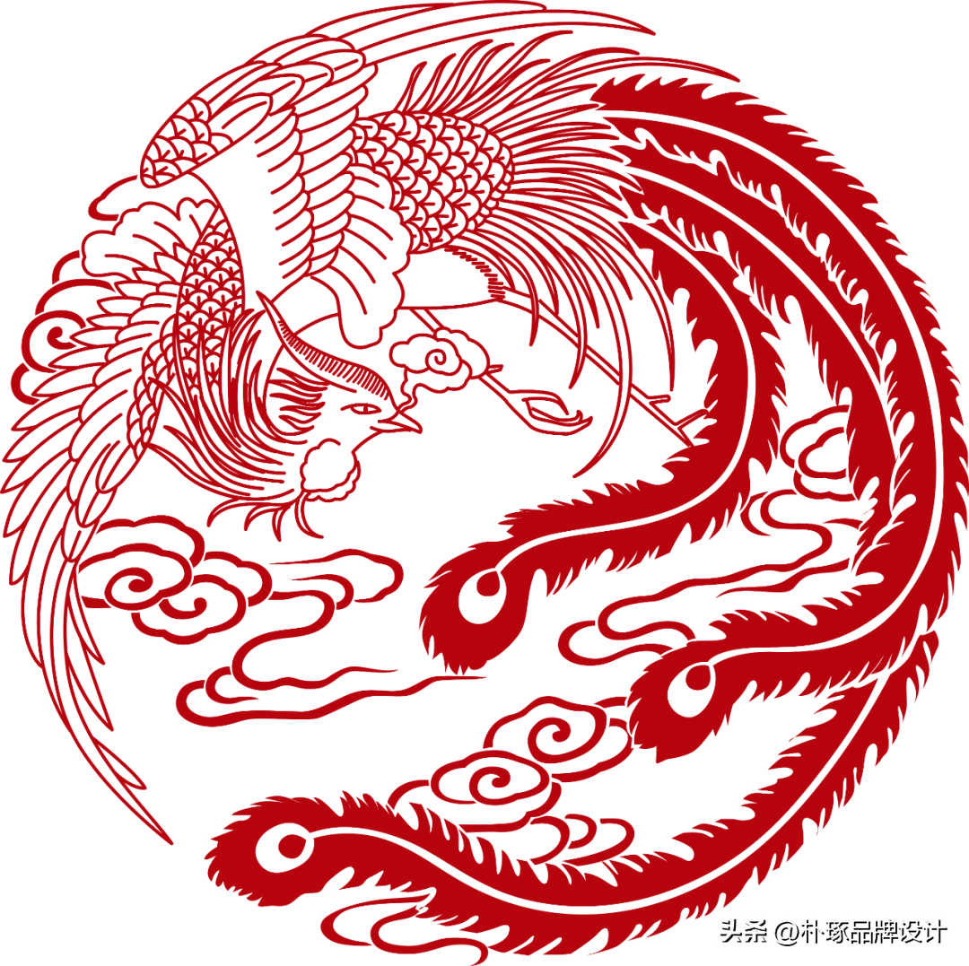 经典纹饰纹样-凤凰纹饰,太美了_观点_图案_朴琢