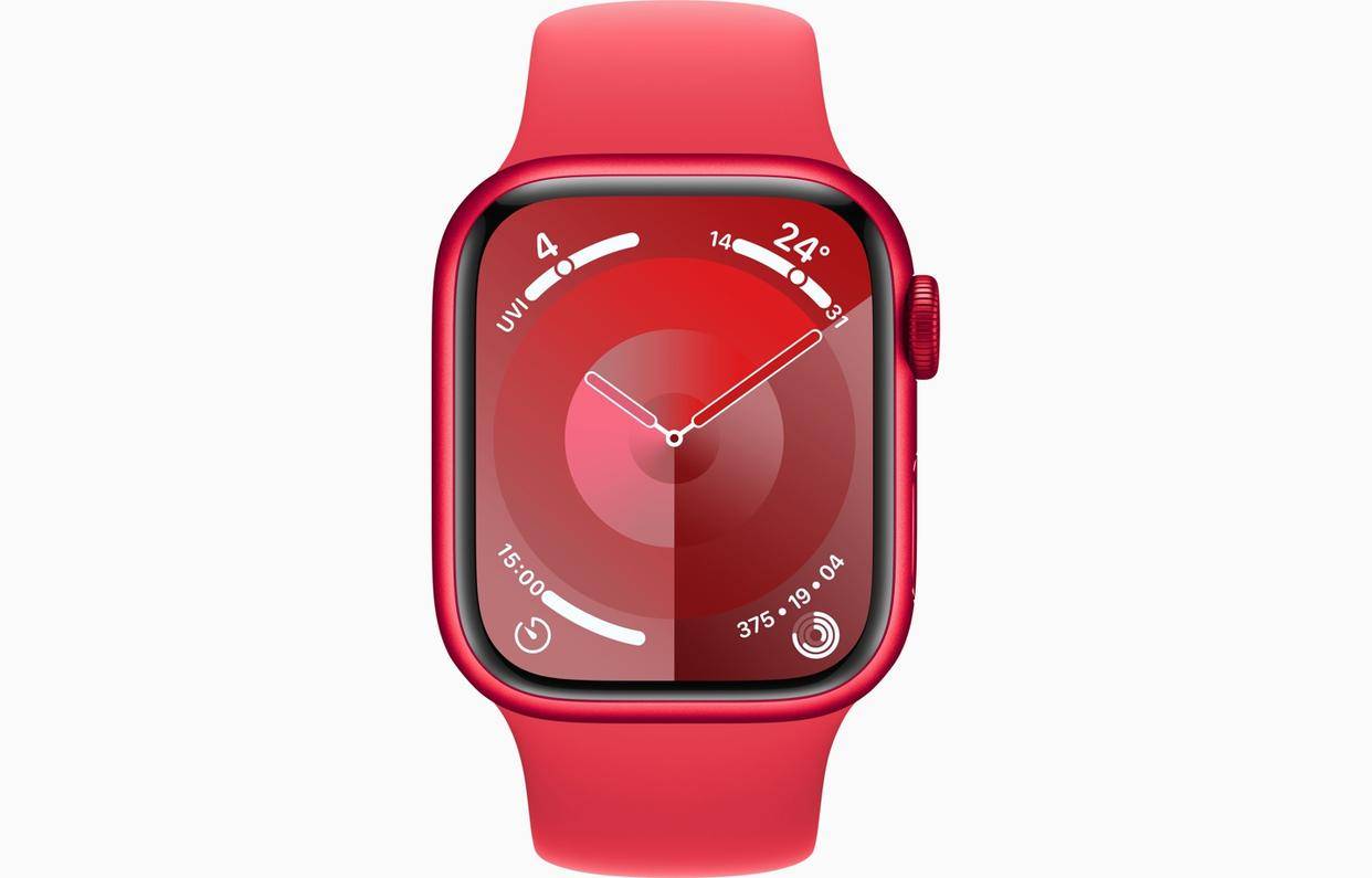 苹果上架(red)版红色铝金属 apple watch series 9,2999 元起