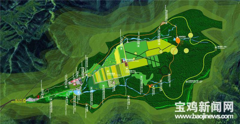 可观赏,科普,研学,宝鸡太白有个海拔1500米以上的高山植物园_园区