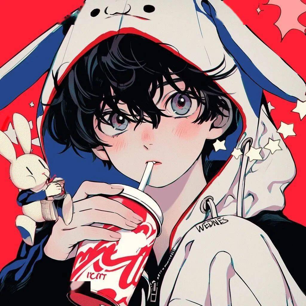 最后:老娘必须宣示主权啊~情侣头像安排上,这狗子是我的证明自己眼光