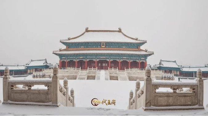 圖 大同代王府官微華嚴寺/恍若一夢舊時歸/雪後的