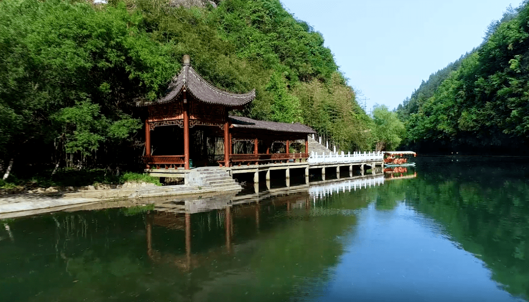 雁山瀑布秦巴風情園醉美桑海饒峰驛站中壩作坊小鎮草池灣朱䴉小村05