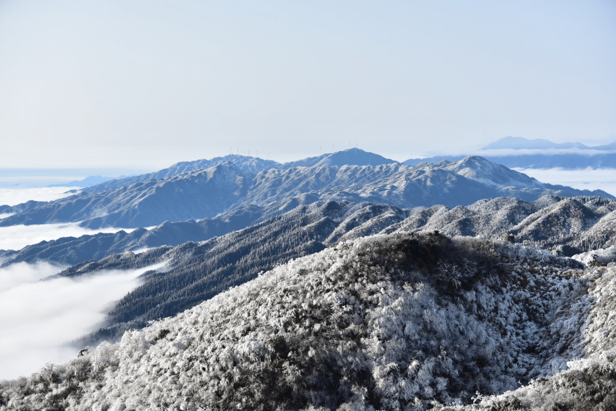 冬天就在湖南赏雪 10个自然保护地赏雪指南提前知_雪景_雾凇_陈双兰