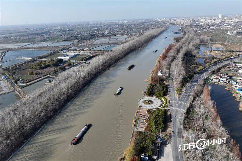 京杭大运河南京段图片