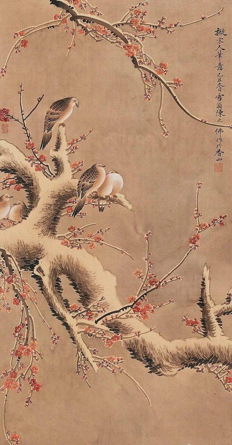 雪舟筆「四季花鳥図屏風」に息づく水墨の詩情