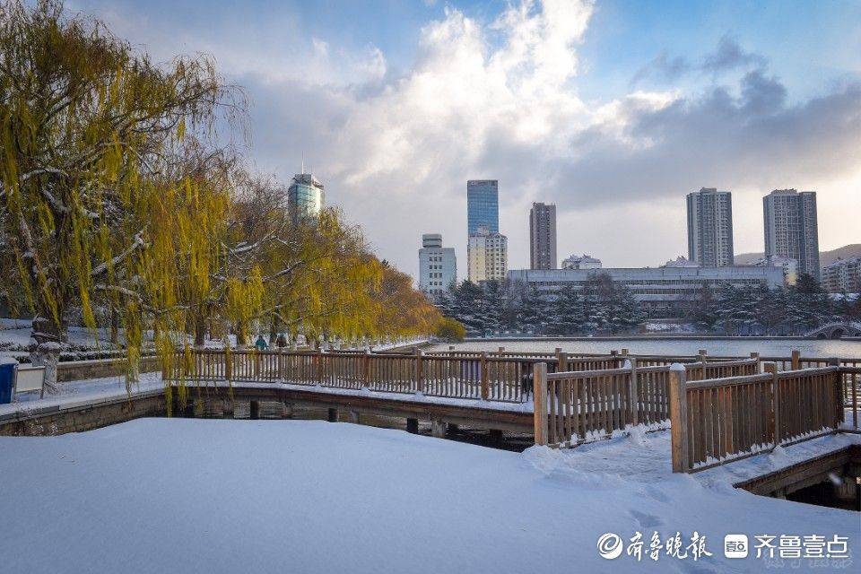 图集|银装素裹展妙颜,雪后烟台南山公园冬日氛围感拉满_摄影_微宁