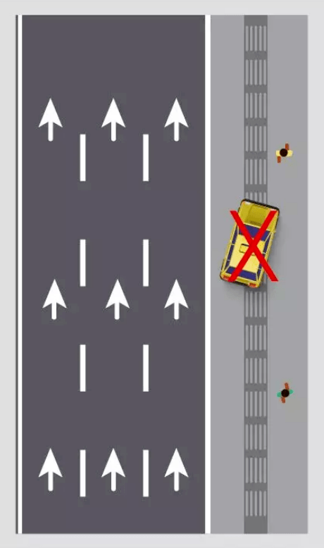 人行道,斑馬線,非機動車道是供行人和非機動車通行的專用道路,盲道是