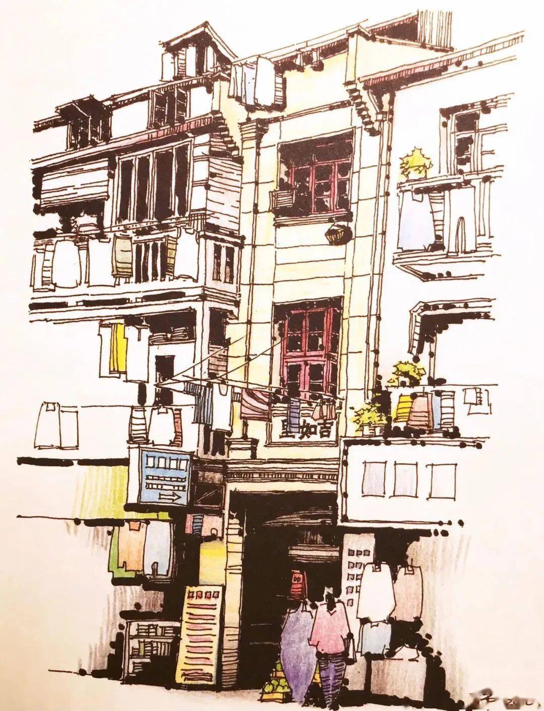 画里的"弄堂口",带你寻找儿时记忆_上海_石库门_南路